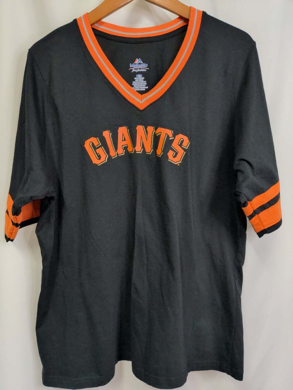 San Francisco Giants MLB Fan Shirt Majestic Size 1X NWOT